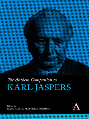 cover image of The Anthem Companion to Karl Jaspers